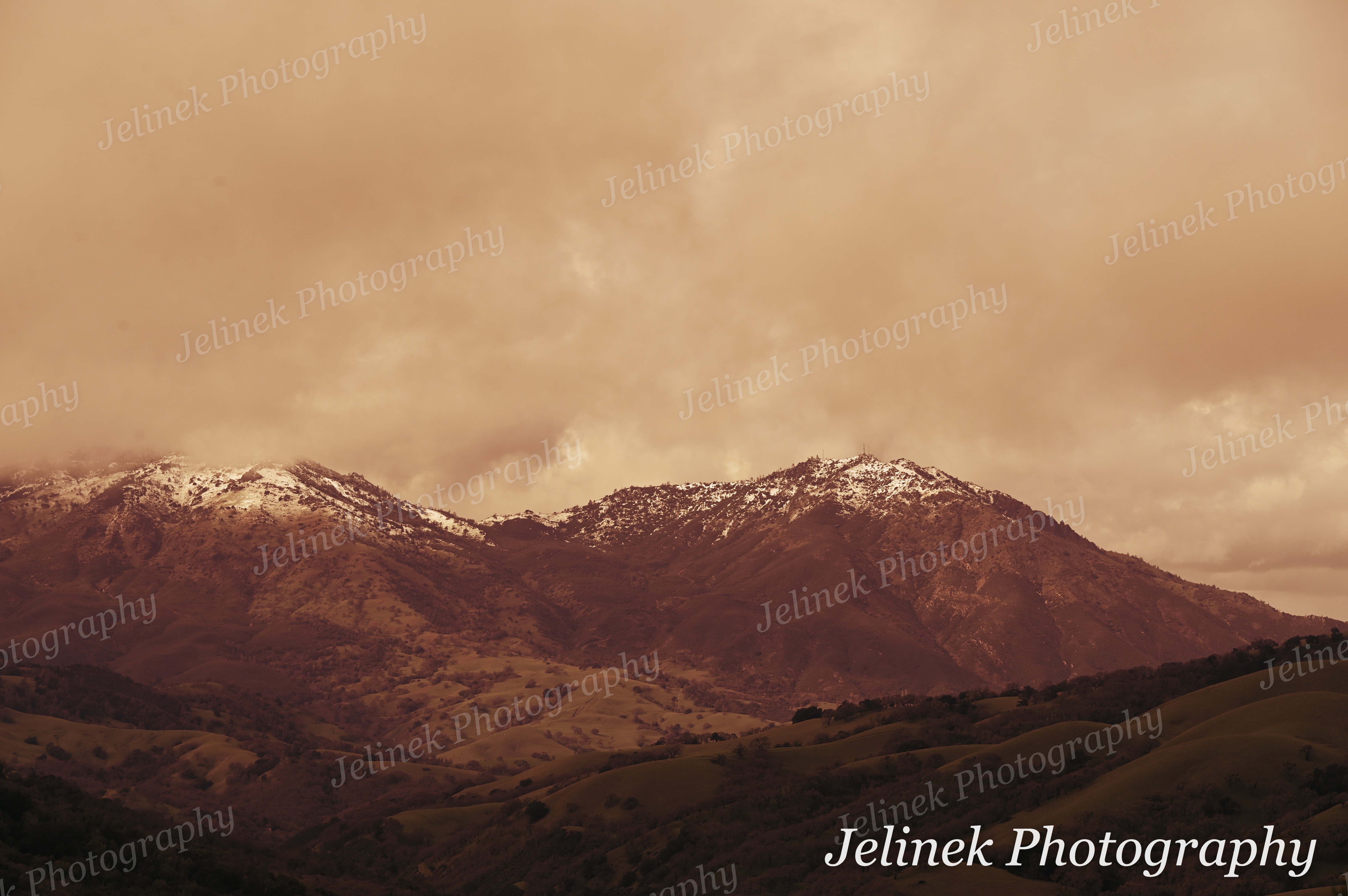 Mount Diablo Snowcapped #5
