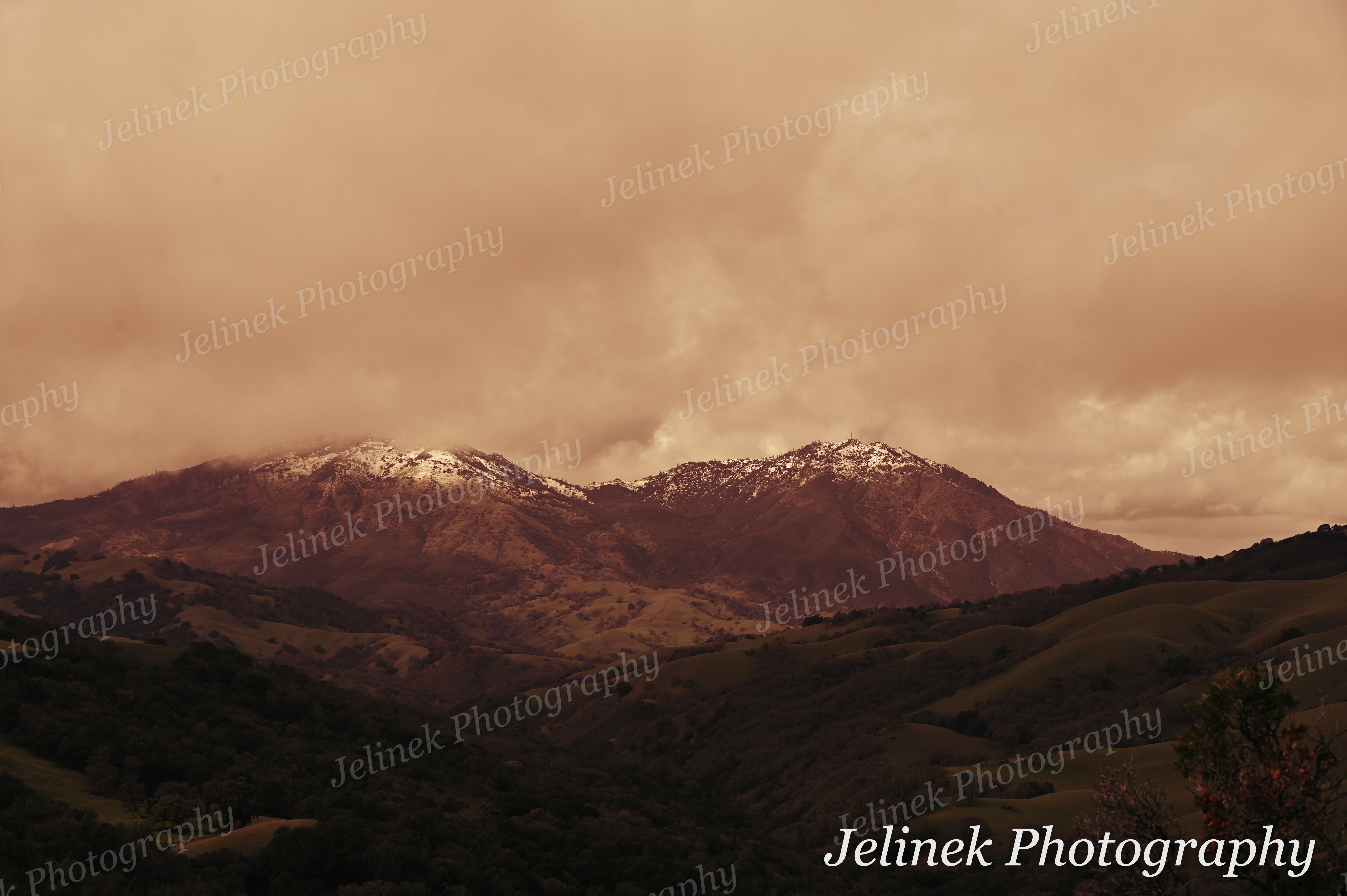 Mount Diablo Snowcapped #9
