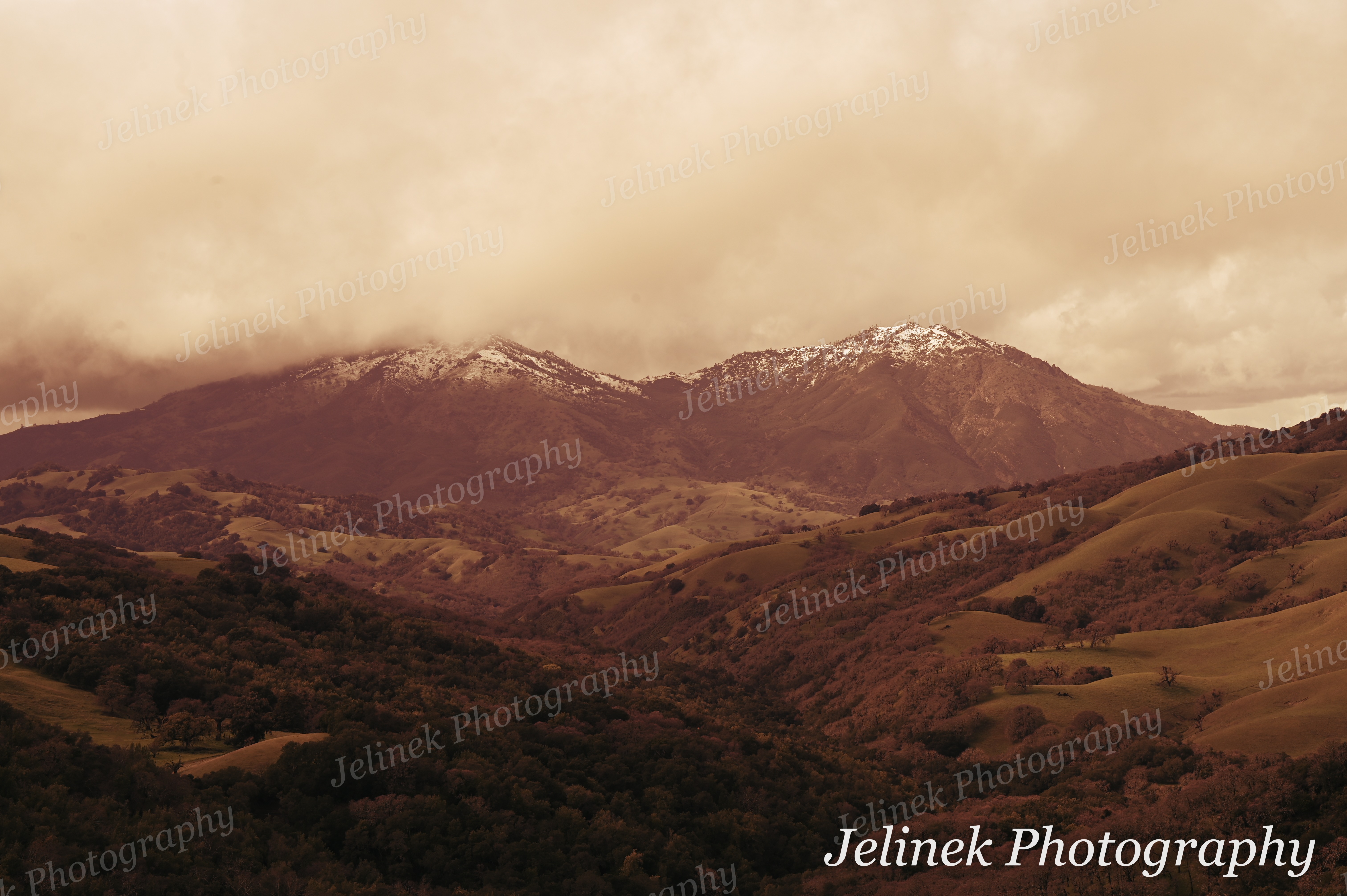 Mount Diablo Snowcapped #4