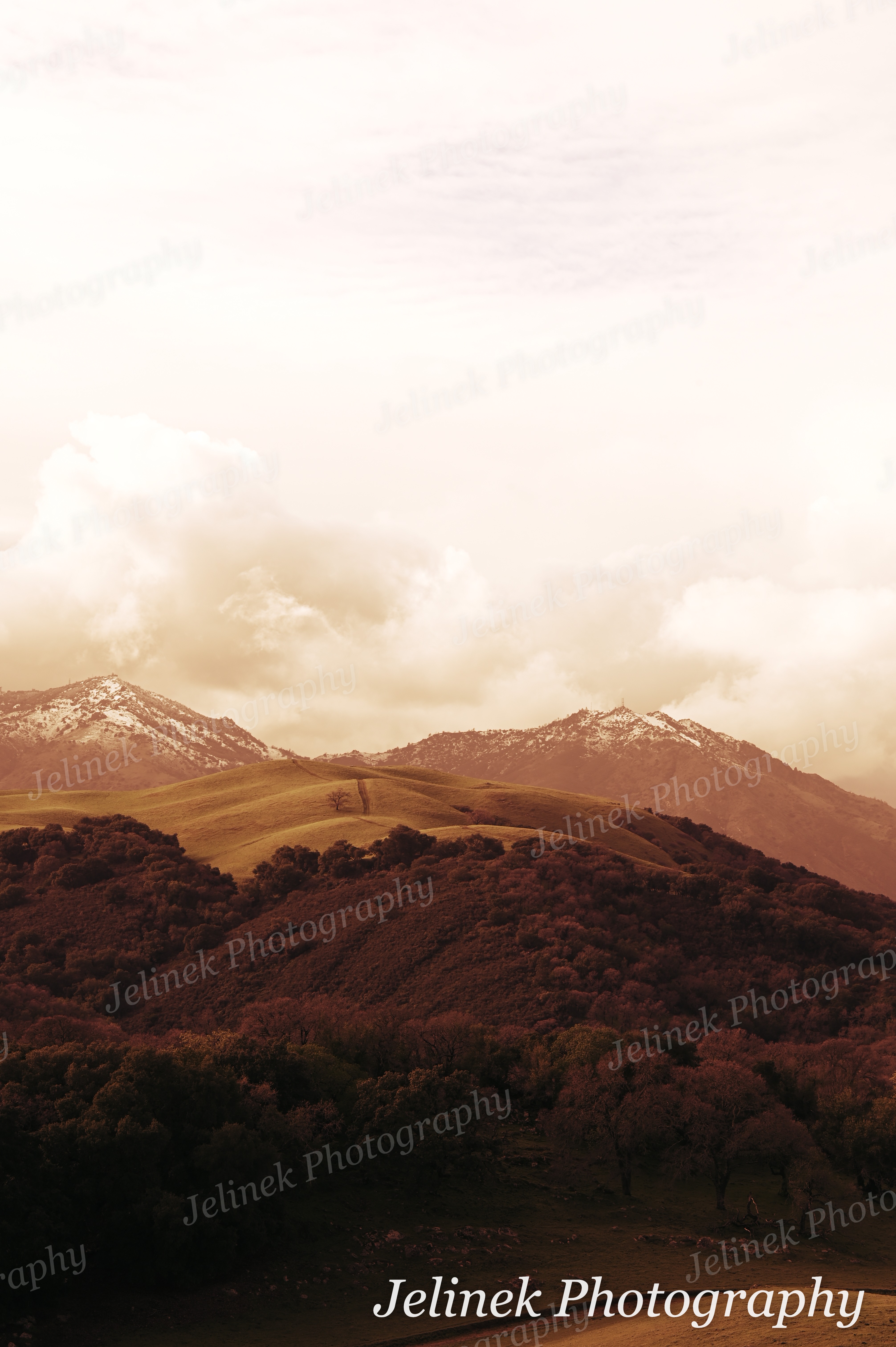 Mount Diablo Snowcapped #2