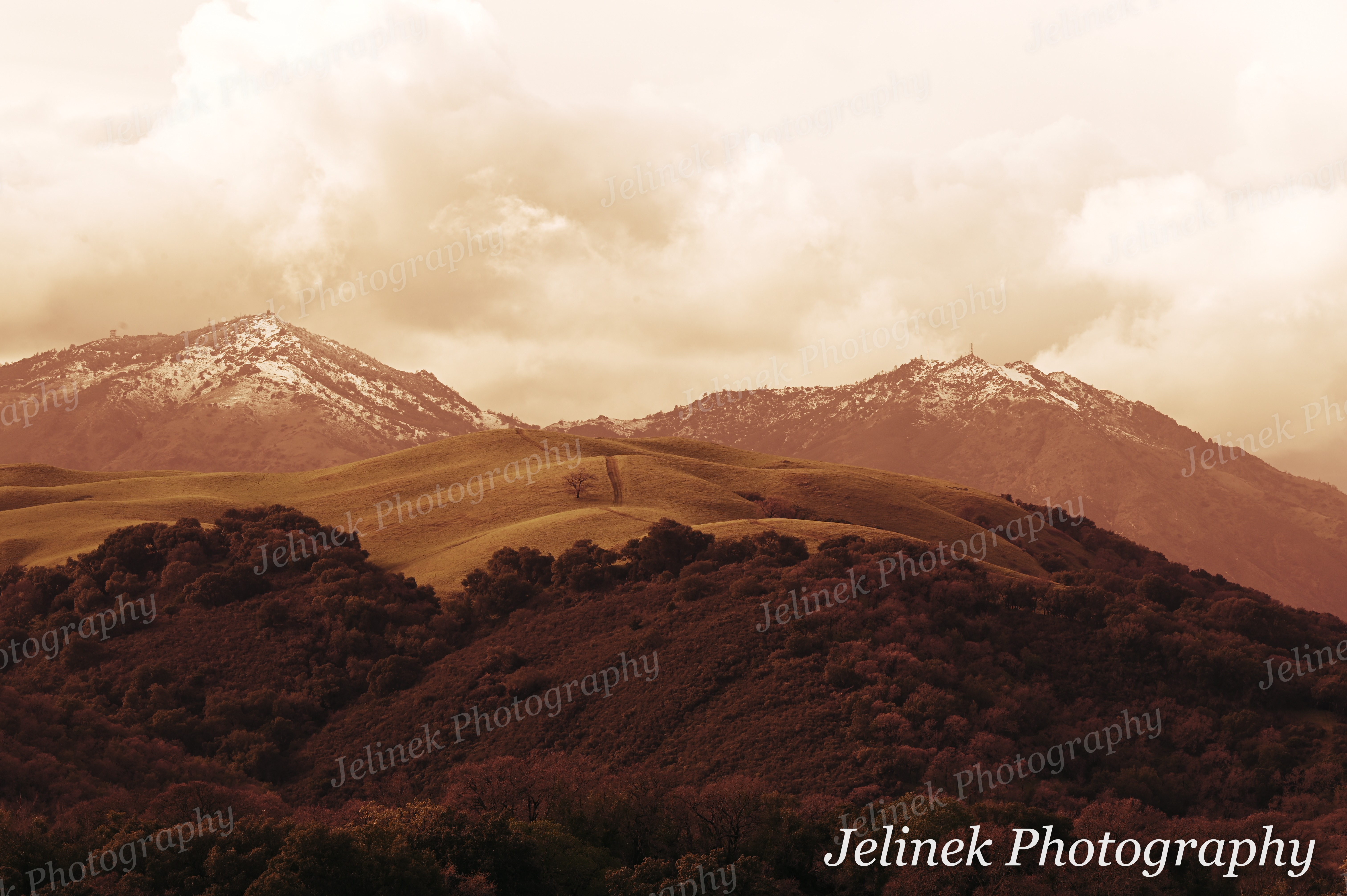 Mount Diablo Snowcapped #3