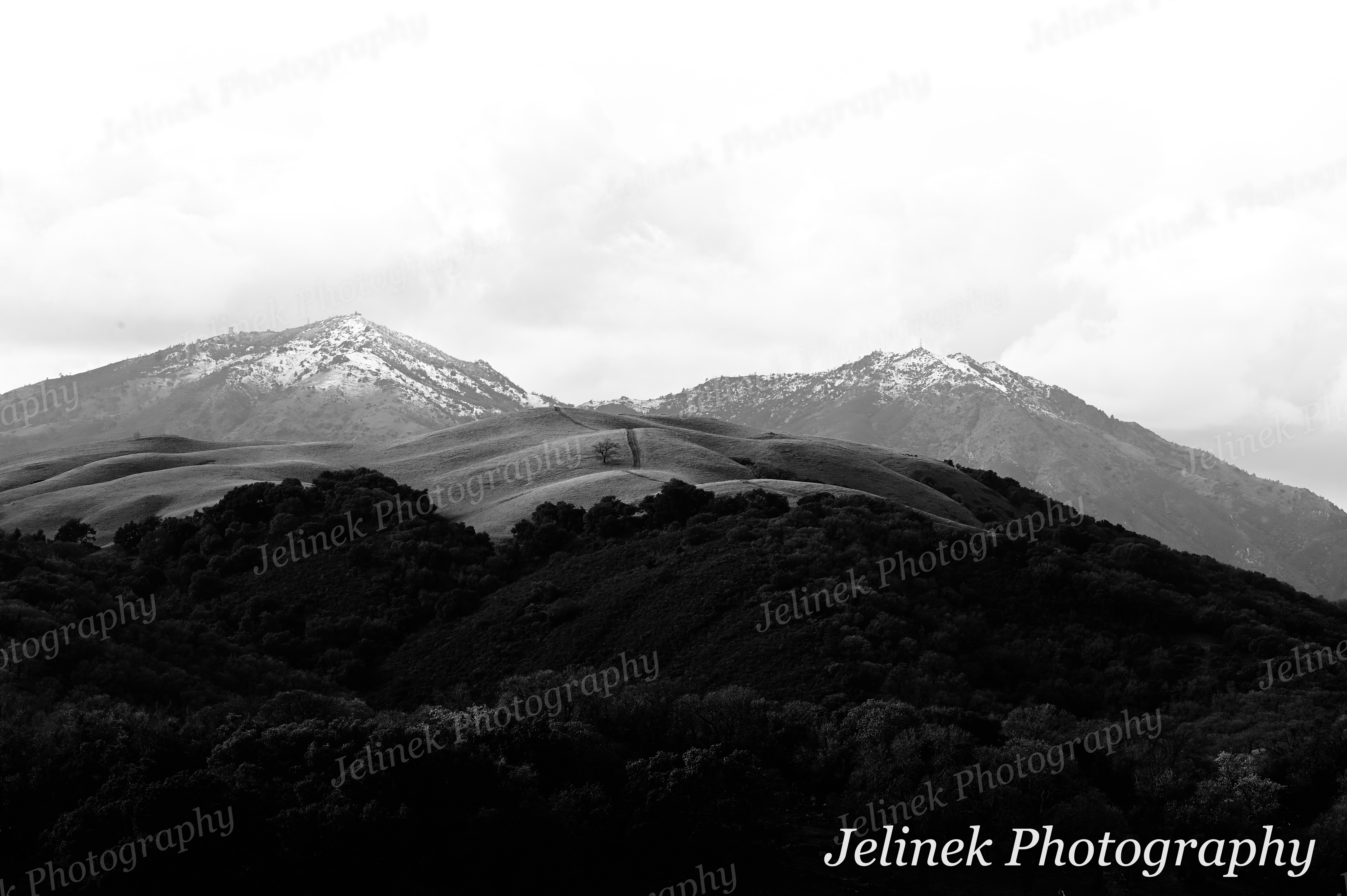 Mount Diablo Snowcapped #1